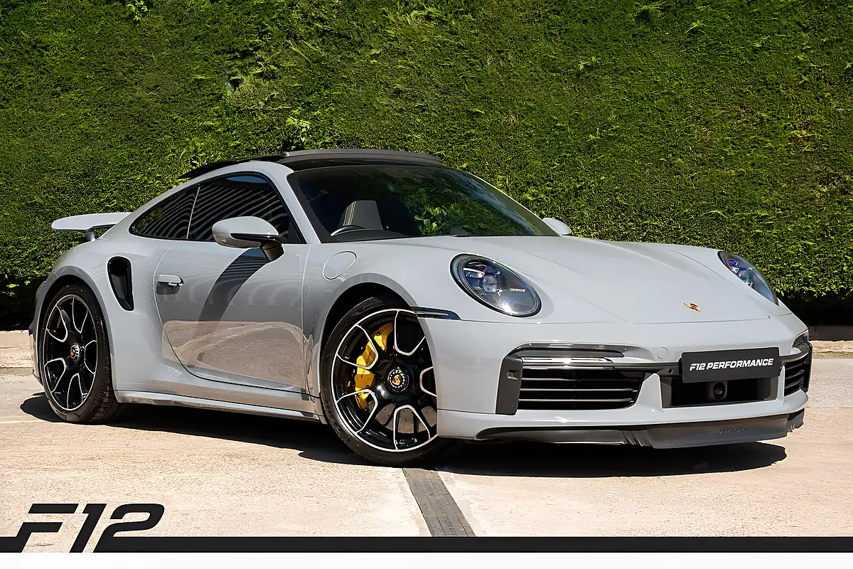 Used 2023 Porsche 911 Turbo S Grey - Front View