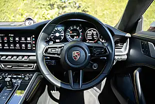 Used 2023 Porsche 911 Turbo S Grey - Interior and Exterior details 10