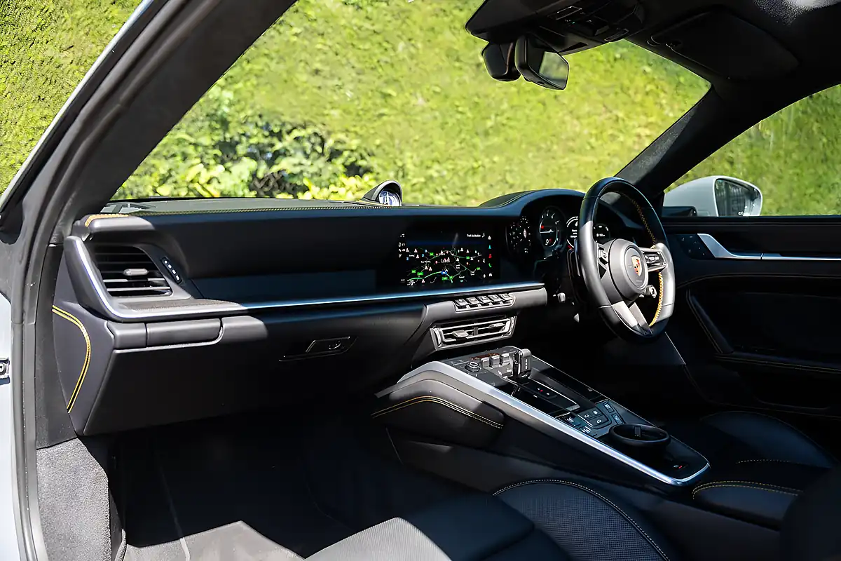 Used 2023 Porsche 911 Turbo S Grey - Interior and Exterior details 11
