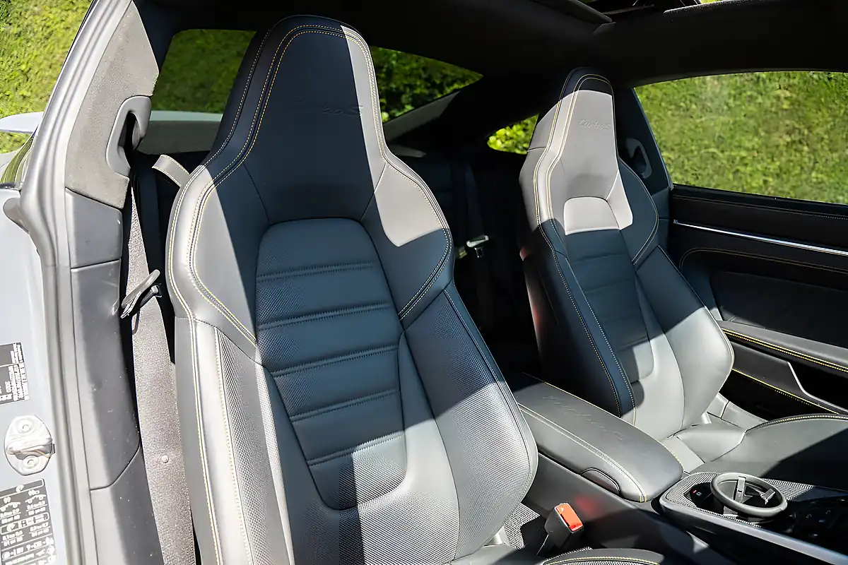 Used 2023 Porsche 911 Turbo S Grey - Interior and Exterior details 14