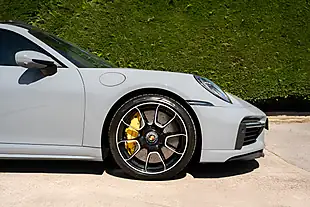 Used 2023 Porsche 911 Turbo S Grey - Interior and Exterior details 19