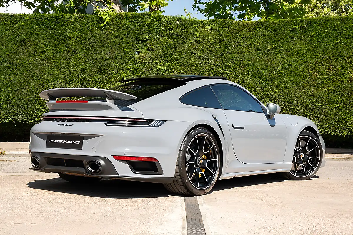 Used 2023 Porsche 911 Turbo S Grey - Interior and Exterior details 3
