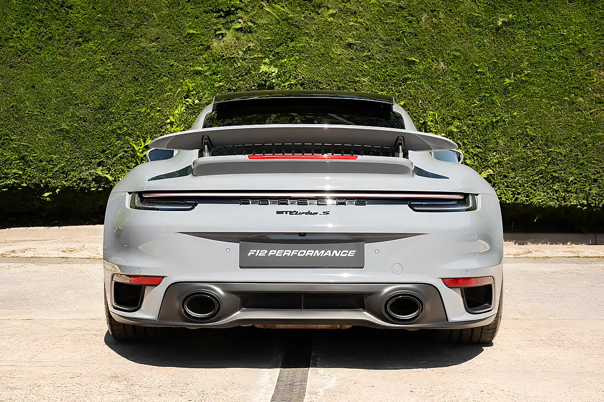 Used 2023 Porsche 911 Turbo S Grey - Interior and Exterior details 4