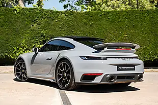 Used 2023 Porsche 911 Turbo S Grey - Interior and Exterior details 5