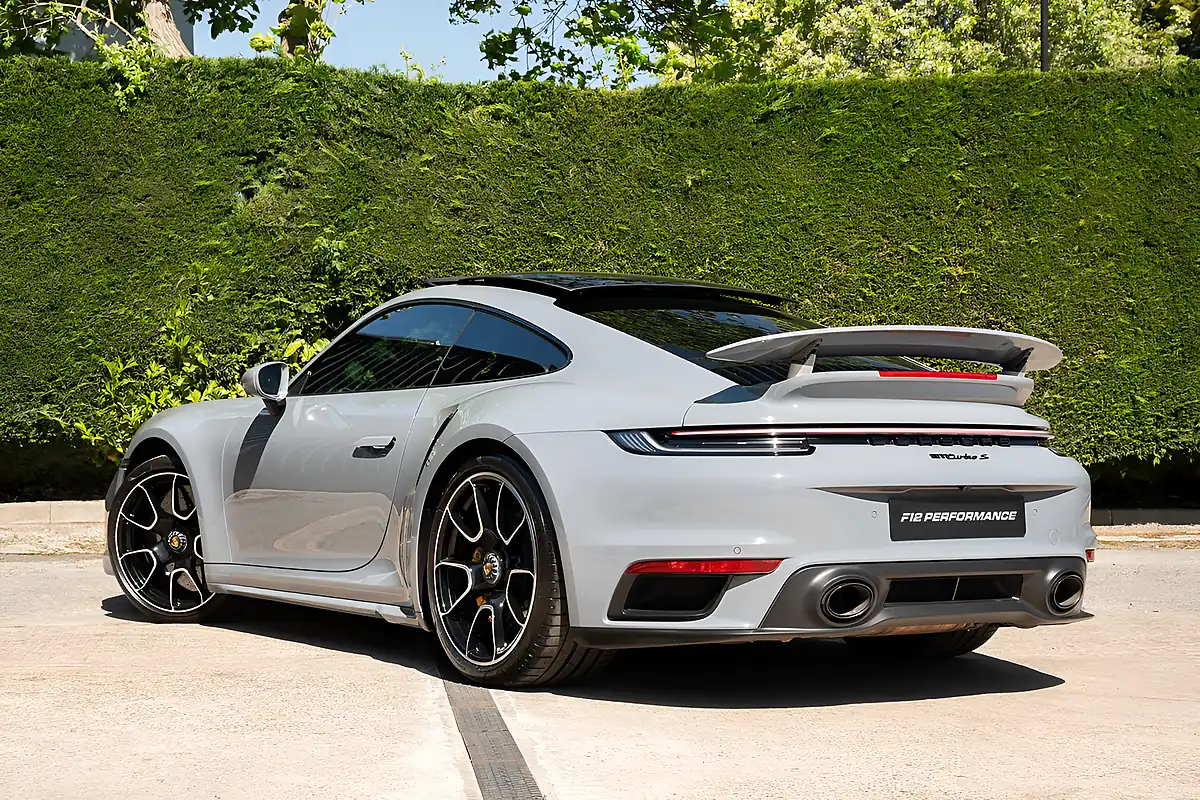 Used 2023 Porsche 911 Turbo S Grey - Interior and Exterior details 5