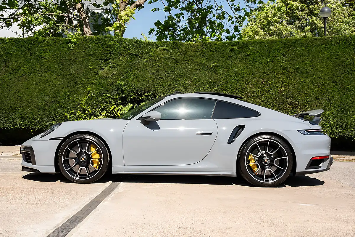 Used 2023 Porsche 911 Turbo S Grey - Interior and Exterior details 6
