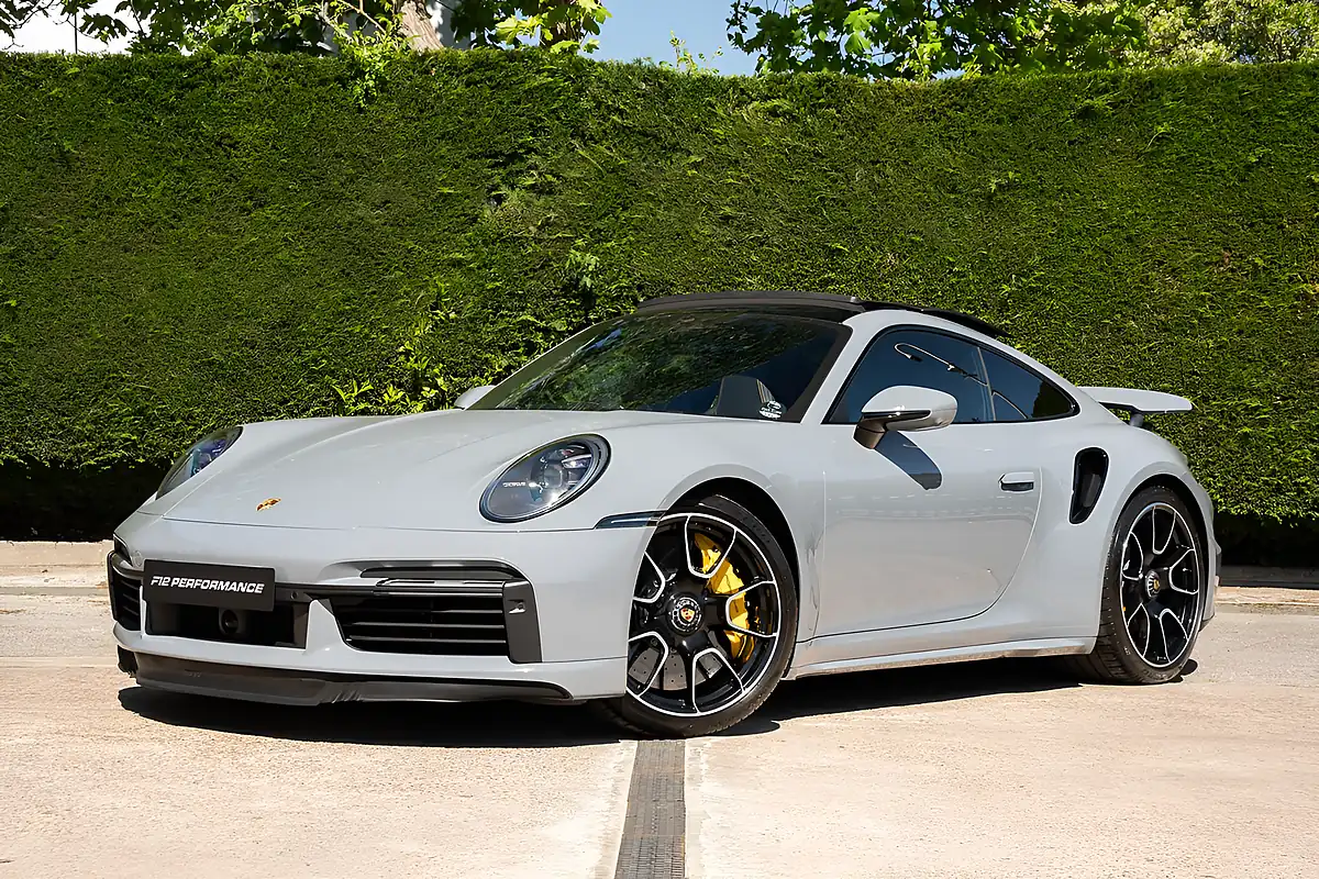 Used 2023 Porsche 911 Turbo S Grey - Interior and Exterior details 7