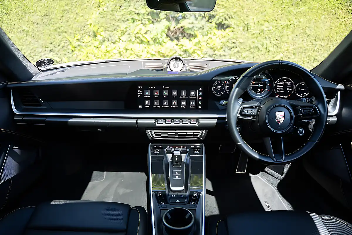 Used 2023 Porsche 911 Turbo S Grey - Interior and Exterior details 9
