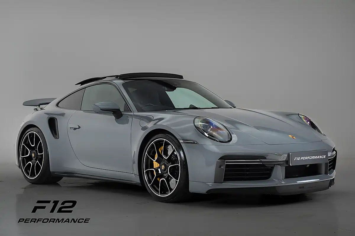 Used 2023 Porsche 911 Turbo S Grey - Front View