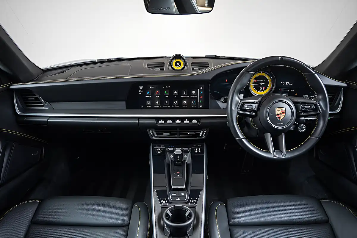 Used 2023 Porsche 911 Turbo S Grey - Interior and Exterior details 11