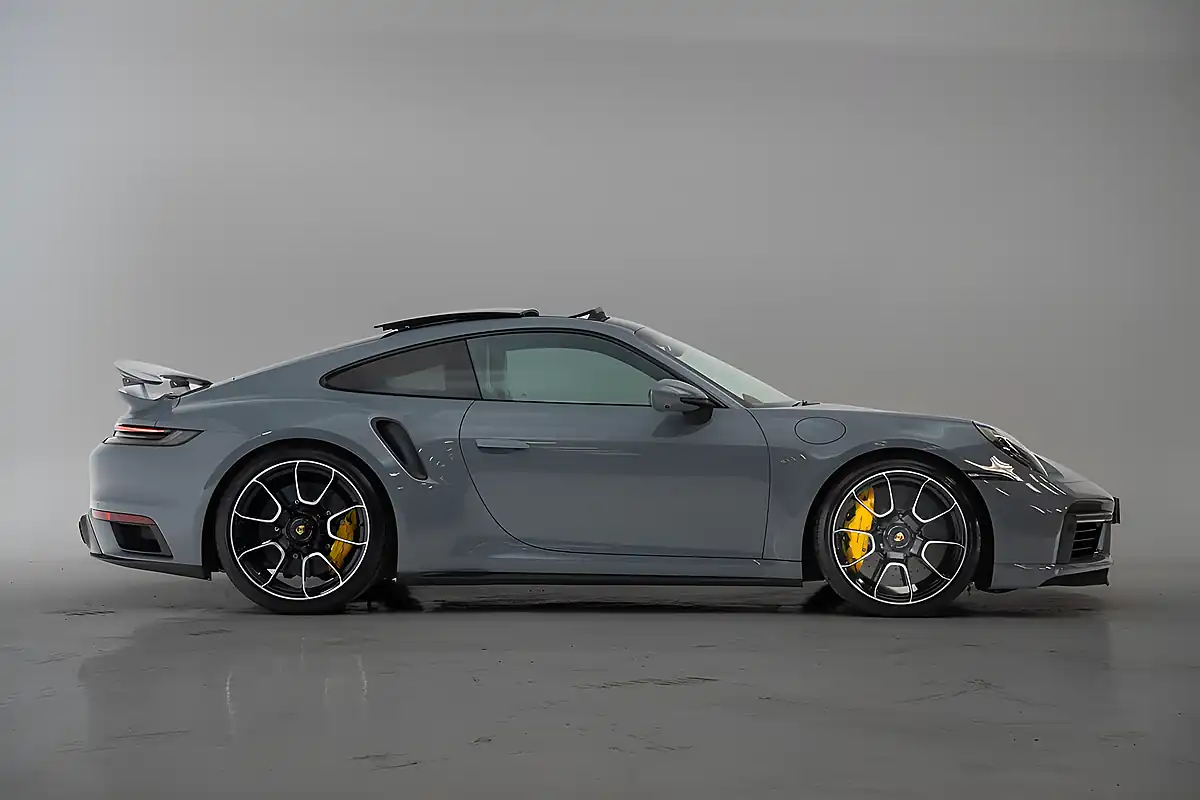 Used 2023 Porsche 911 Turbo S Grey - Interior and Exterior details 19