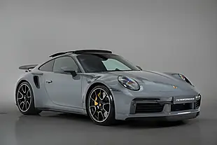 Used 2023 Porsche 911 Turbo S Grey - Interior and Exterior details 5