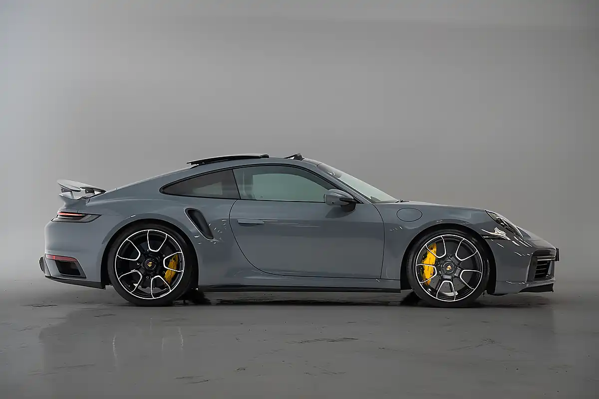 Used 2023 Porsche 911 Turbo S Grey - Interior and Exterior details 6