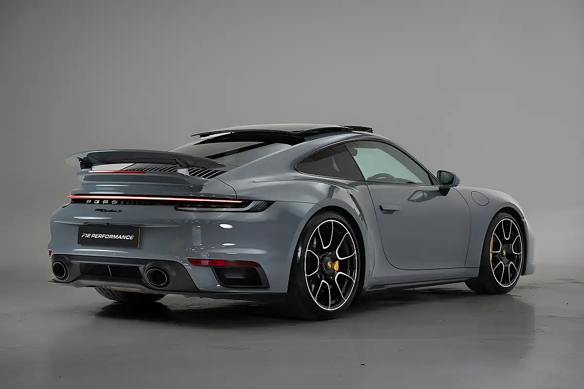 Used 2023 Porsche 911 Turbo S Grey - Interior and Exterior details 7