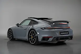Used 2023 Porsche 911 Turbo S Grey - Interior and Exterior details 9