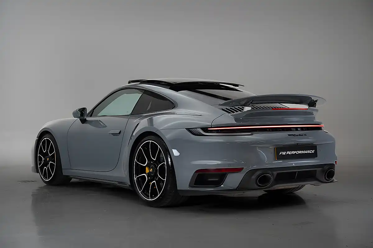 Used 2023 Porsche 911 Turbo S Grey - Interior and Exterior details 9