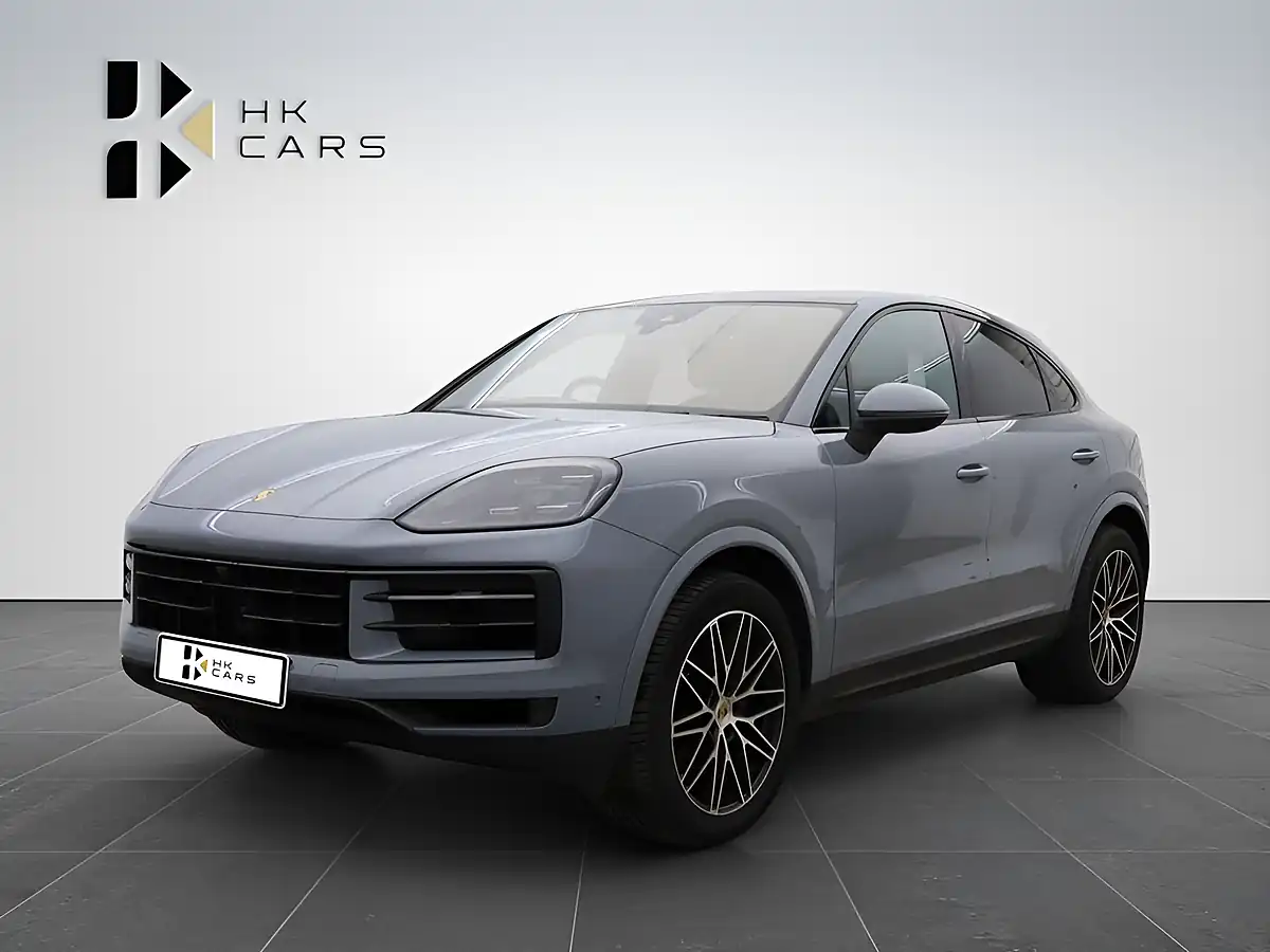 Used 2023 Porsche Cayenne Coupe Grey - Interior and Exterior details 3