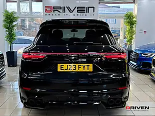 Used 2023 Porsche Cayenne Platinum Edition Black - Interior and Exterior details 12