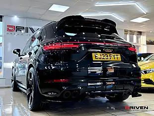 Used 2023 Porsche Cayenne Platinum Edition Black - Interior and Exterior details 2