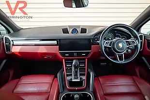 Used 2023 Porsche Cayenne Platinum Edition Carrera White Metallic - Interior and Exterior details 2