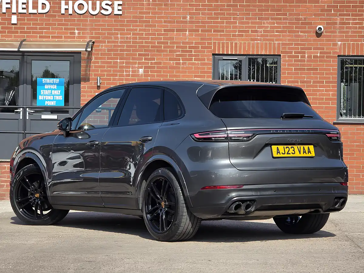 Used 2023 Porsche Cayenne S Grey - Interior and Exterior details 2