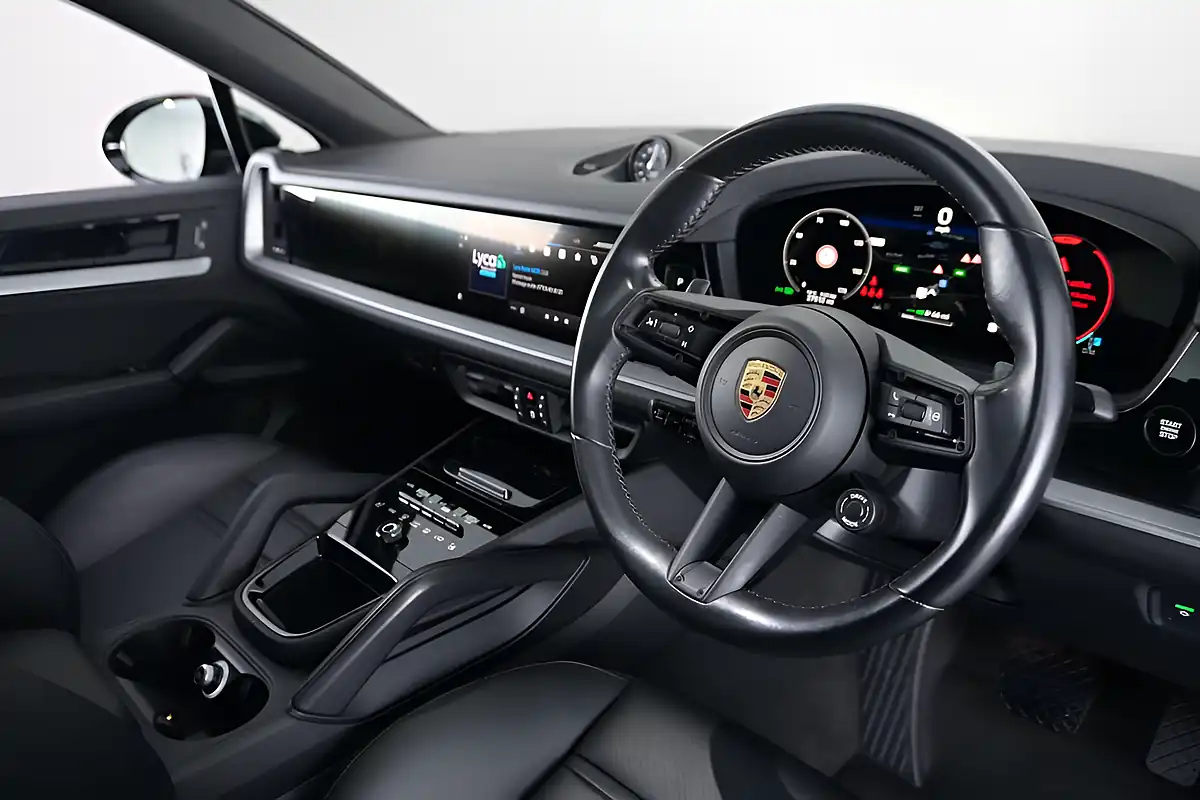 Used 2023 Porsche Cayenne Tiptronics Black - Interior and Exterior details 9