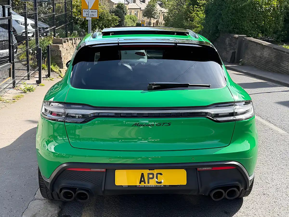 Used 2023 Porsche Macan Gts Green - Interior and Exterior details 10