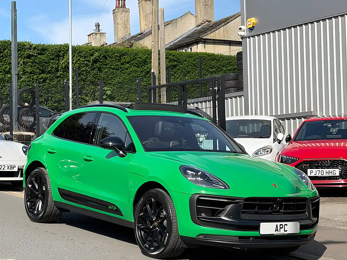 Used 2023 Porsche Macan Gts Green - Interior and Exterior details 11