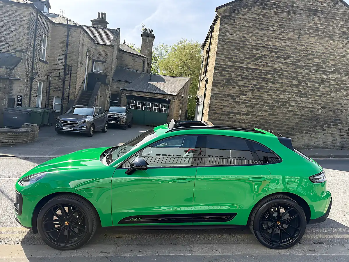 Used 2023 Porsche Macan Gts Green - Interior and Exterior details 12