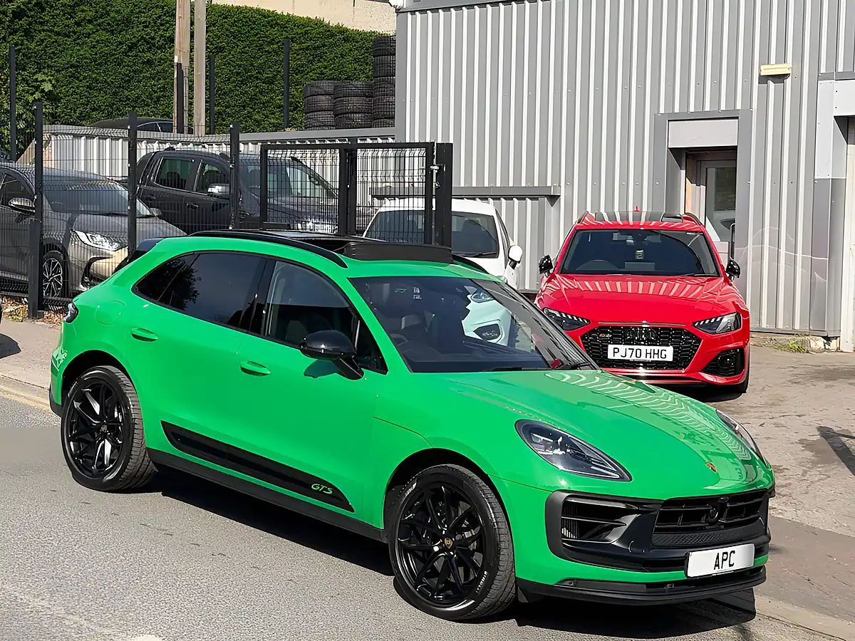 Used 2023 Porsche Macan Gts Green - Interior and Exterior details 13