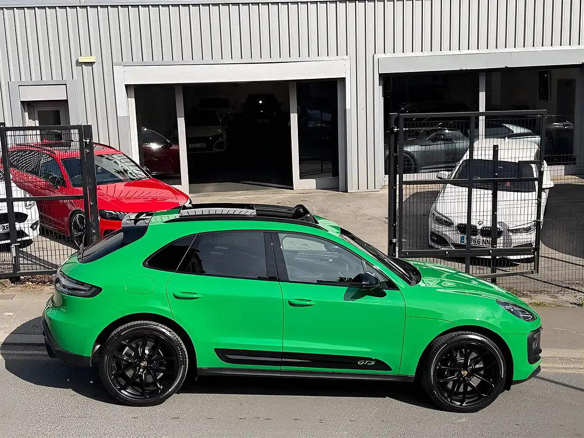 Used 2023 Porsche Macan Gts Green - Interior and Exterior details 14