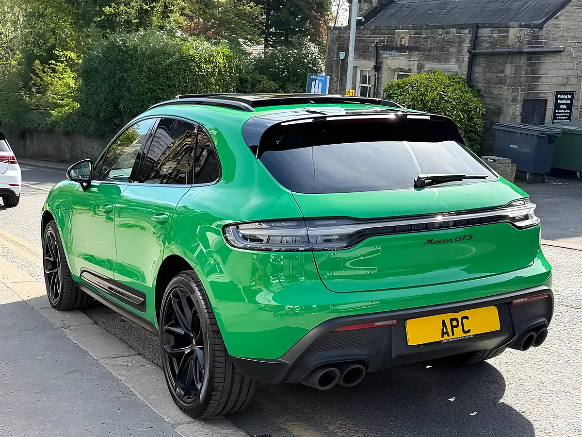 Used 2023 Porsche Macan Gts Green - Interior and Exterior details 4