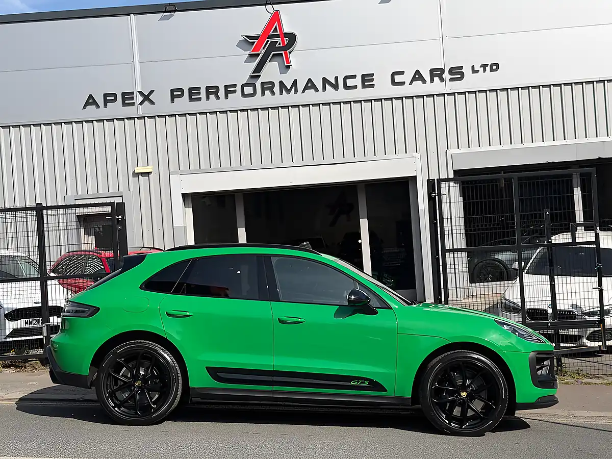 Used 2023 Porsche Macan Gts Green - Interior and Exterior details 7