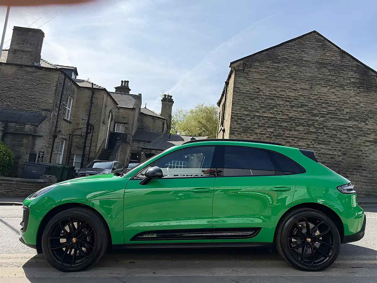Used 2023 Porsche Macan Gts Green - Interior and Exterior details 8