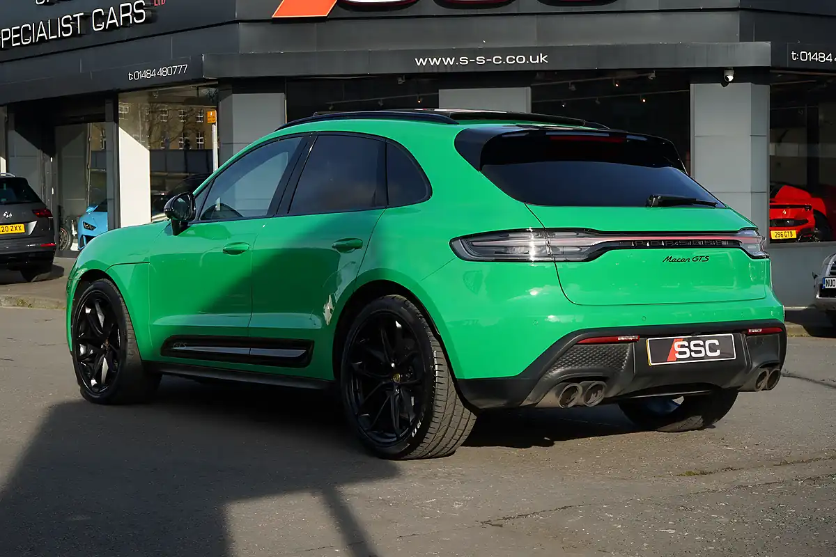 Used 2023 Porsche Macan Gts Green - Interior and Exterior details 10