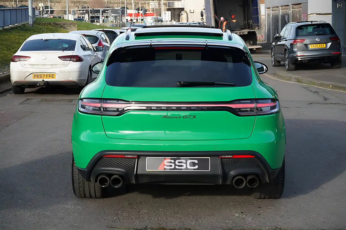 Used 2023 Porsche Macan Gts Green - Interior and Exterior details 11