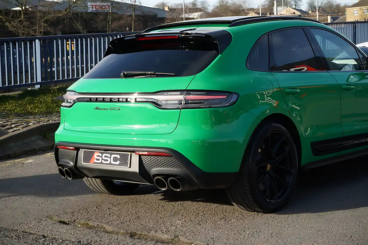 Used 2023 Porsche Macan Gts Green - Interior and Exterior details 12
