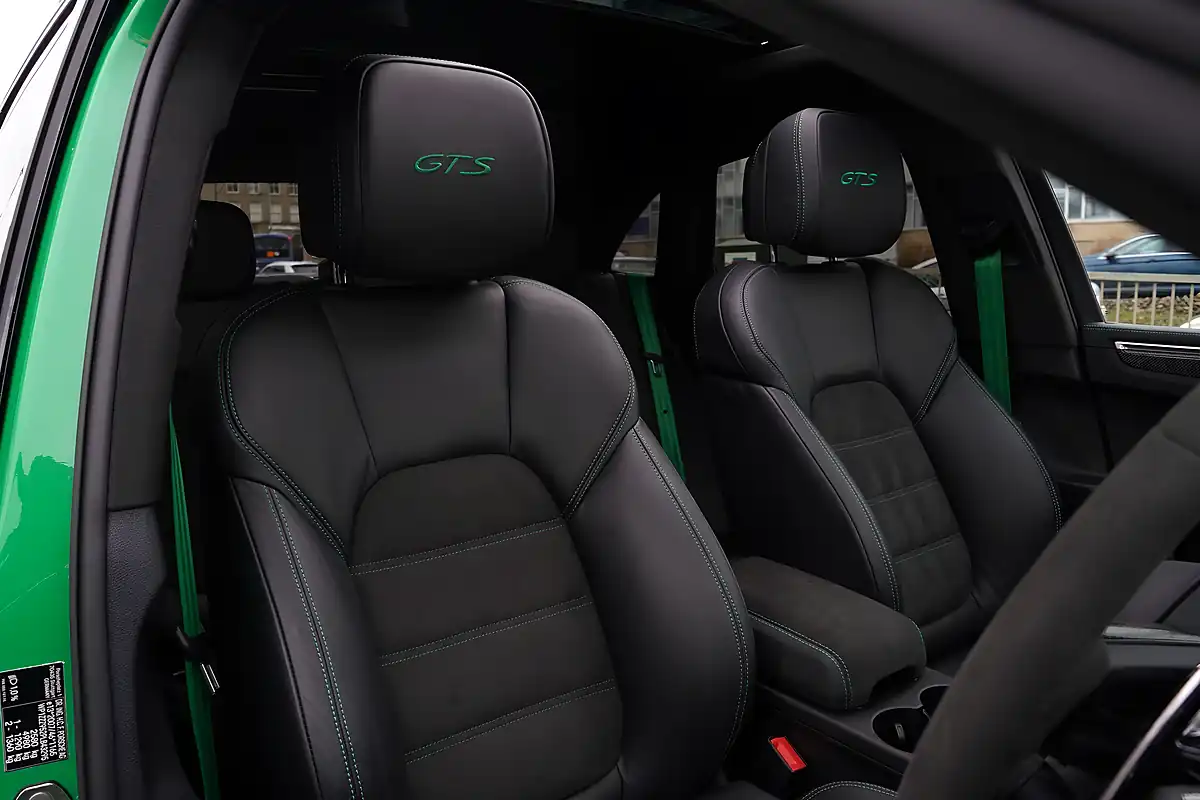 Used 2023 Porsche Macan Gts Green - Interior and Exterior details 2