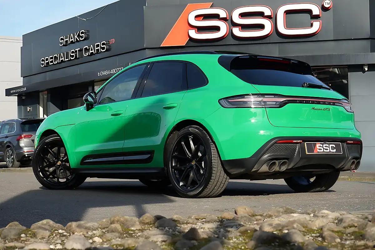 Used 2023 Porsche Macan Gts Green - Interior and Exterior details 3
