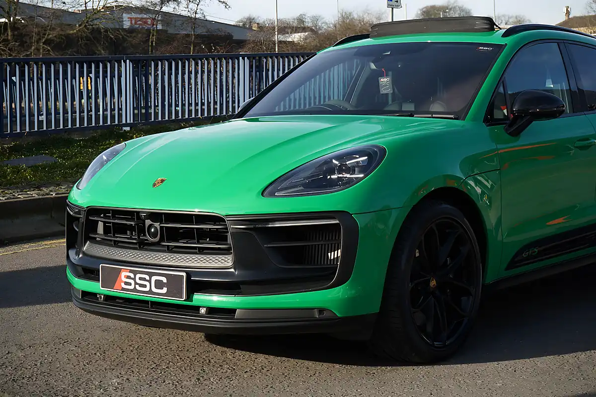 Used 2023 Porsche Macan Gts Green - Interior and Exterior details 7