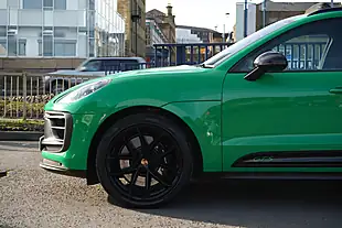 Used 2023 Porsche Macan Gts Green - Interior and Exterior details 9