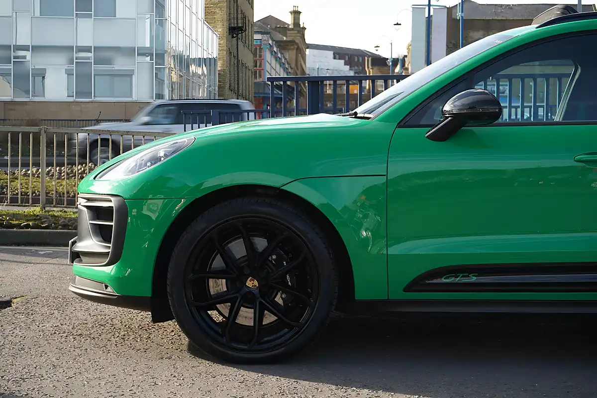 Used 2023 Porsche Macan Gts Green - Interior and Exterior details 9