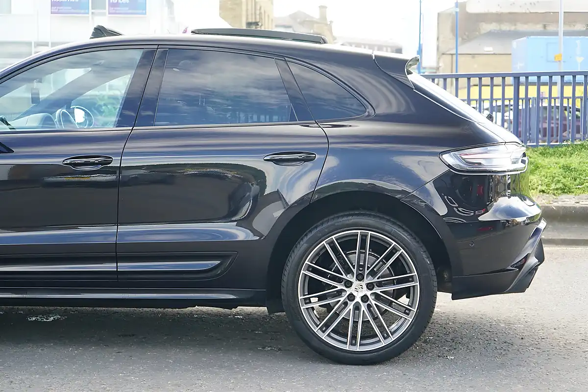 Used 2023 Porsche Macan S Black - Interior and Exterior details 10