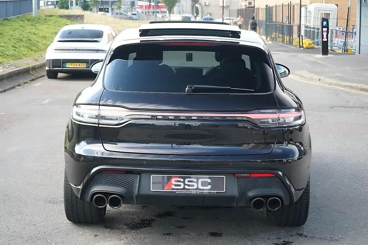 Used 2023 Porsche Macan S Black - Interior and Exterior details 11