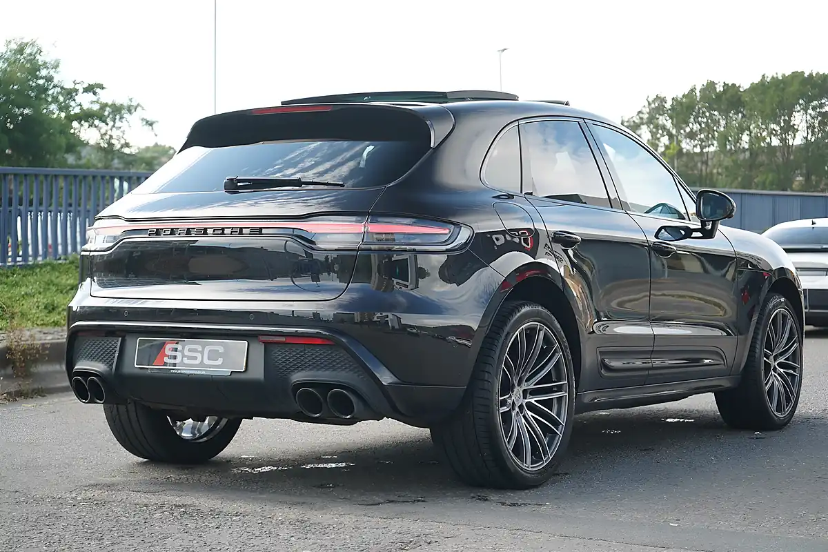 Used 2023 Porsche Macan S Black - Interior and Exterior details 12