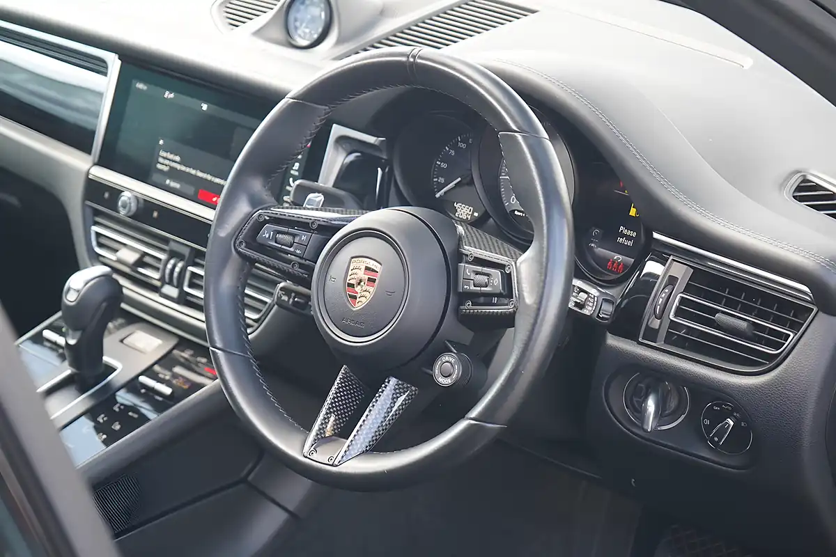 Used 2023 Porsche Macan S Black - Interior and Exterior details 14