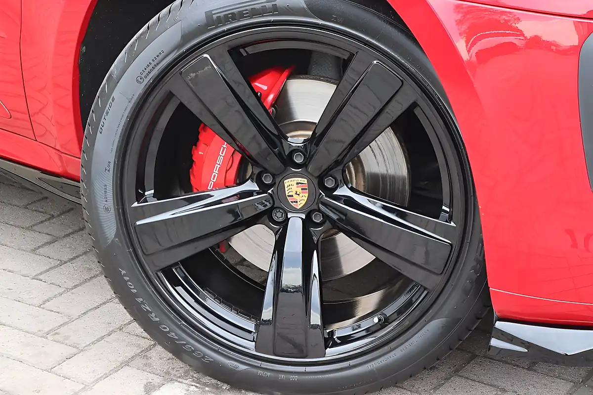 Used 2023 Porsche Macan S Carmine Red - Interior and Exterior details 18