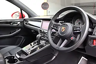 Used 2023 Porsche Macan S Carmine Red - Interior and Exterior details 2