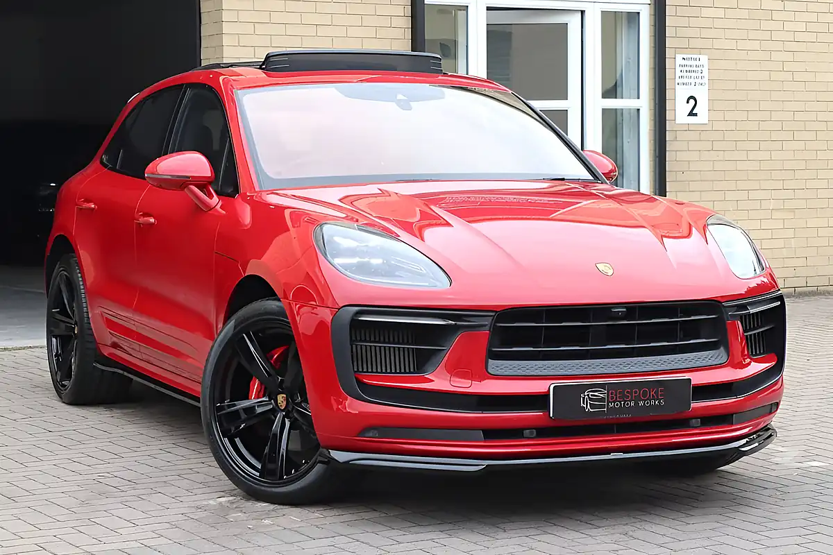 Used 2023 Porsche Macan S Carmine Red - Interior and Exterior details 20