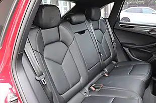 Used 2023 Porsche Macan S Carmine Red - Interior and Exterior details 5